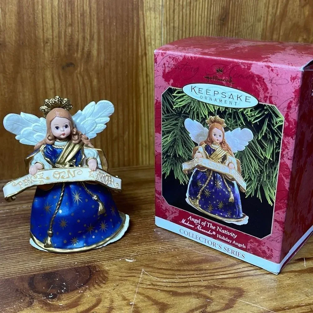 Hallmark Keepsake Ornament Angel of the Nativity Madame Alexander Holiday angels